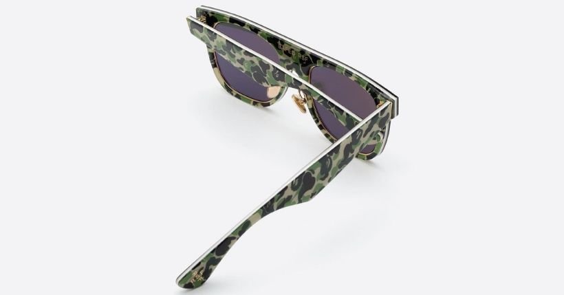 Bape x Retrosuperfuture, lo streetwear giapponese ama l'eyewear italiano