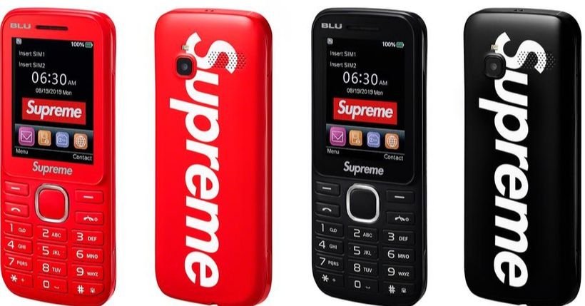 Supreme: Droplist 17 ottobre 2019, il BLU Burner phone è assolutamente da comprare