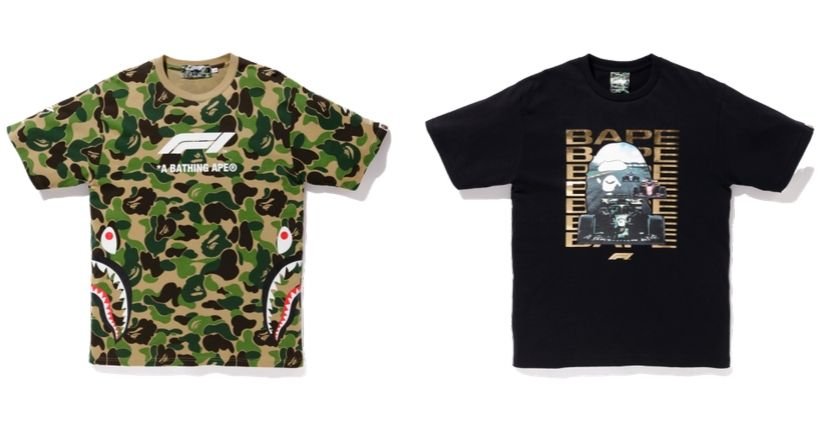 Bape x Formula 1