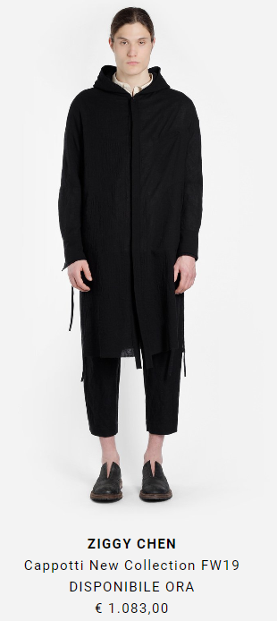 cappotto lungo ragazzo