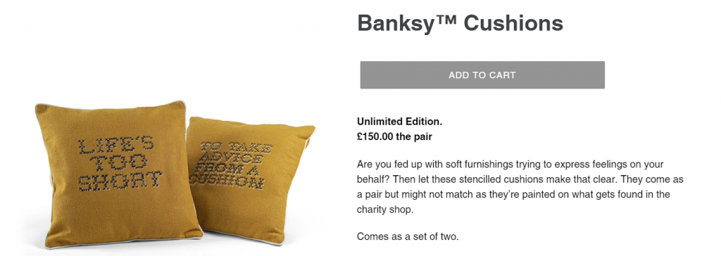 Gross Domestic Product cushions