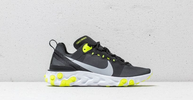 SCARPA BASSA REACT ELEMENT 55 WHITE/PALE VANILLA/BLACK/PALE IVORY |  Atipicishop.com