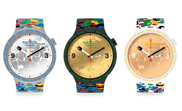 Swatch x Bape