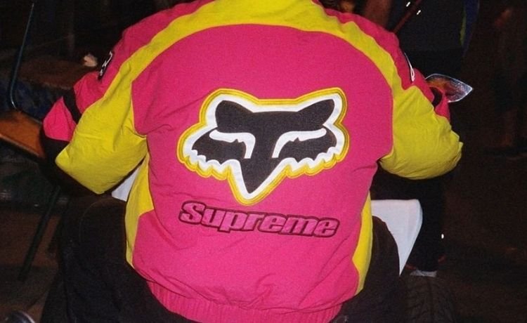 fox racing x supreme