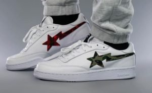 Bape x Reebok, questo Natale ci regala una nuova sneakers Club C