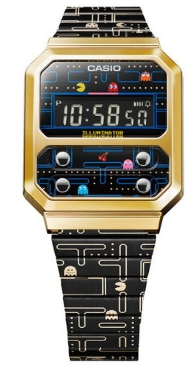 Casio x PAC-MAN: first look al nuovo A100WEPC, per un'ora giocosa