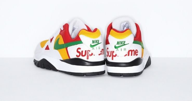 Supreme x Nike Cross Trainer Low white back