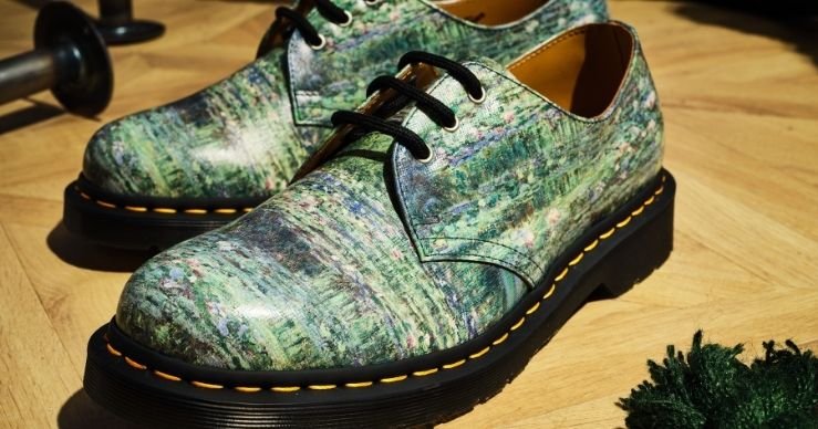 Dettaglio scarpe 1461 Lo stagno delle ninfee